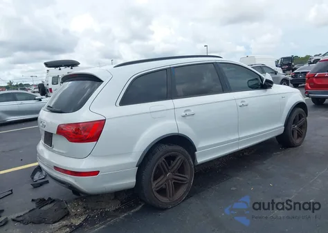 2013 Audi Q7 3.0T S Line Prestige z USA, uszkodzony, nr VIN WA1DGAFE1DD006663